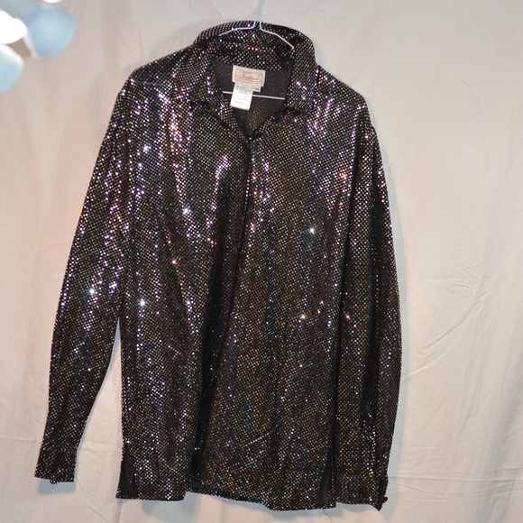 Traditions Metalic Shirt SZ 16 - Picture 1 of 4
